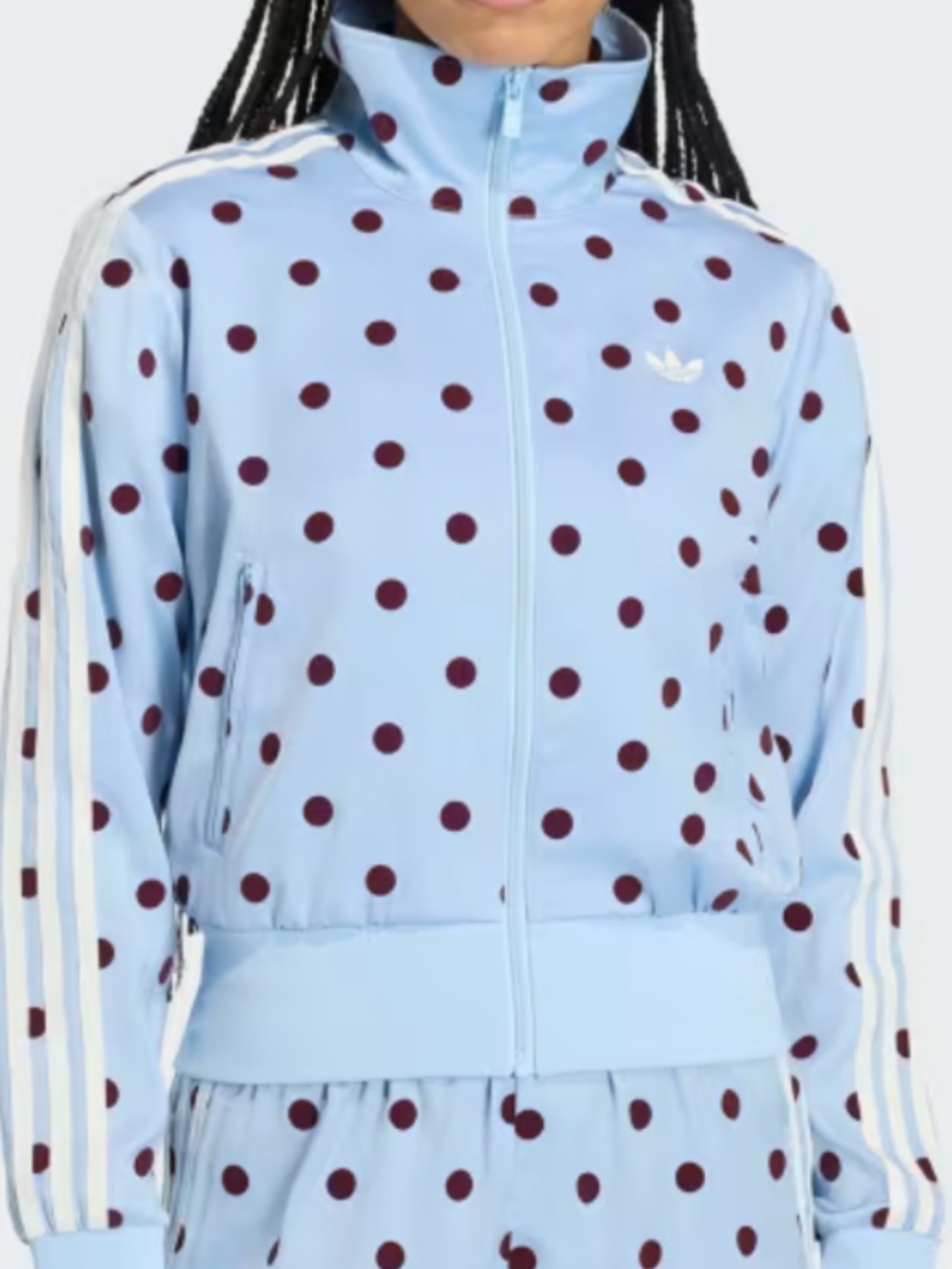 ADIDAS The Satin Polka Dots TT track top XS